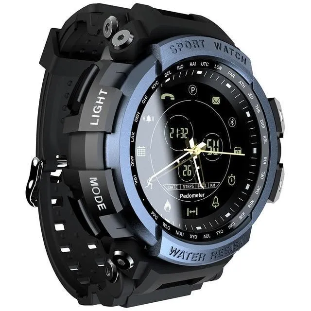 5 ATM Waterproof Bluetooth Sports Smartwatch with Call Reminder for Men