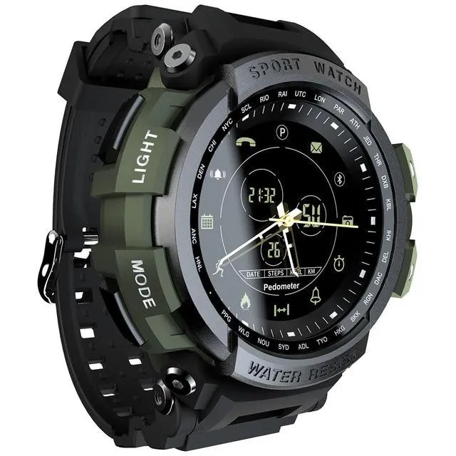 5 ATM Waterproof Bluetooth Sports Smartwatch with Call Reminder for Men