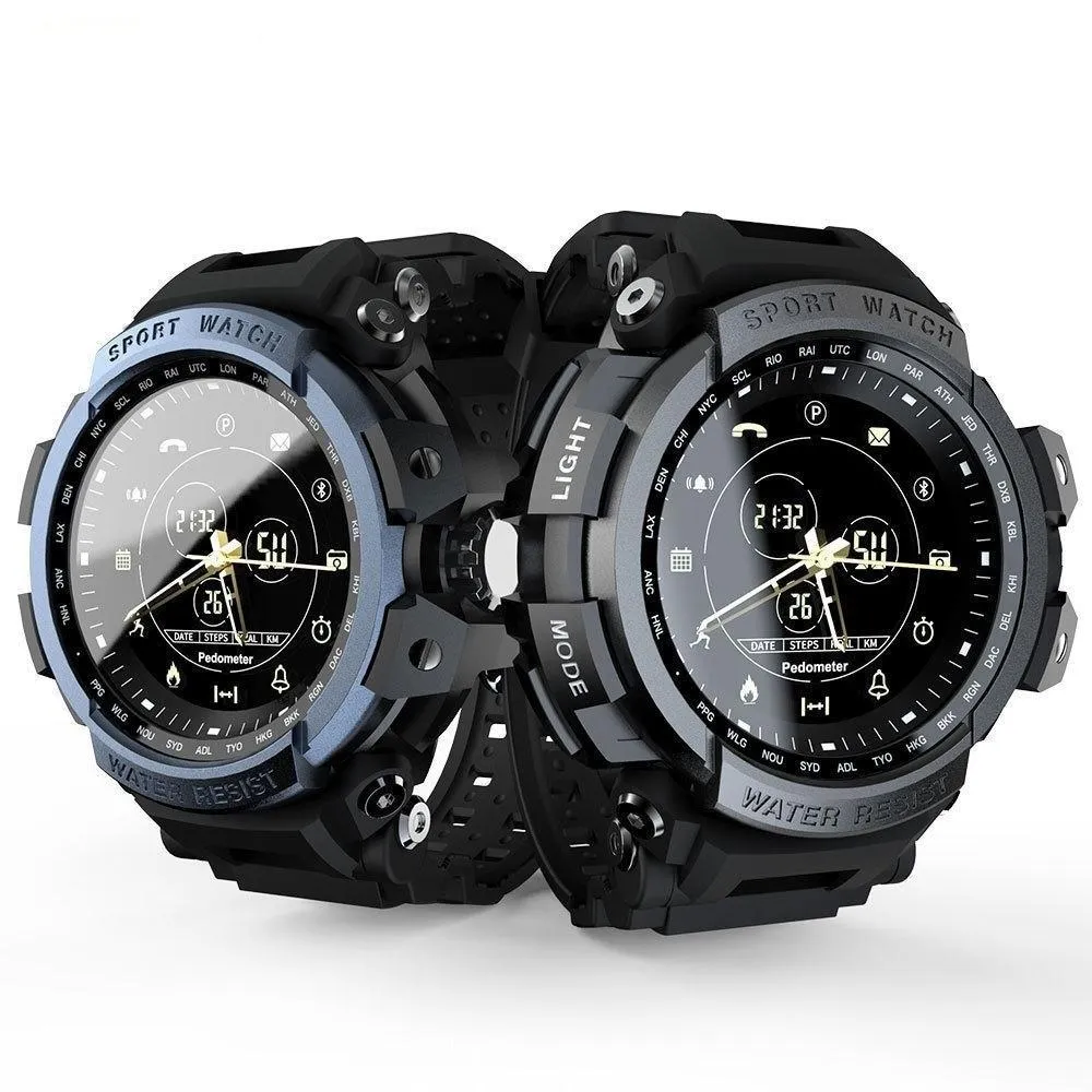 5 ATM Waterproof Bluetooth Sports Smartwatch with Call Reminder for Men