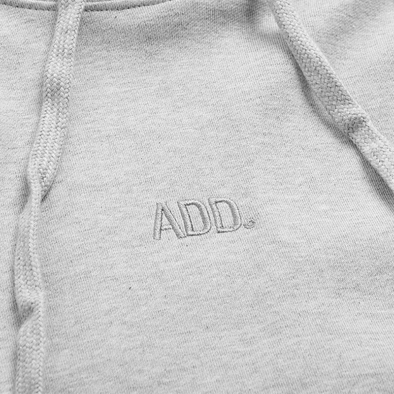 ADD Slogan Hoodie Grey