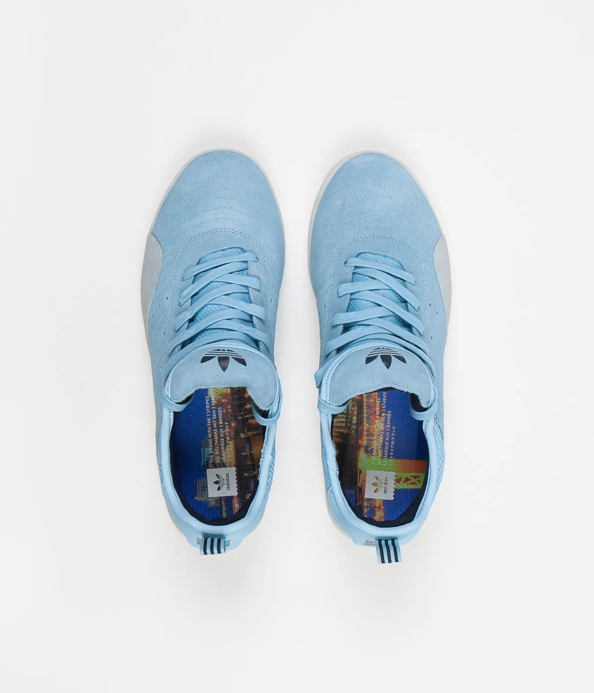 Adidas 3ST.003 'Miles Silvas' Shoes - Clear Blue / Collegiate Navy / White