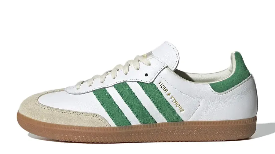 ADIDAS SAMBA OG SPORTY & RICH WHITE GREEN