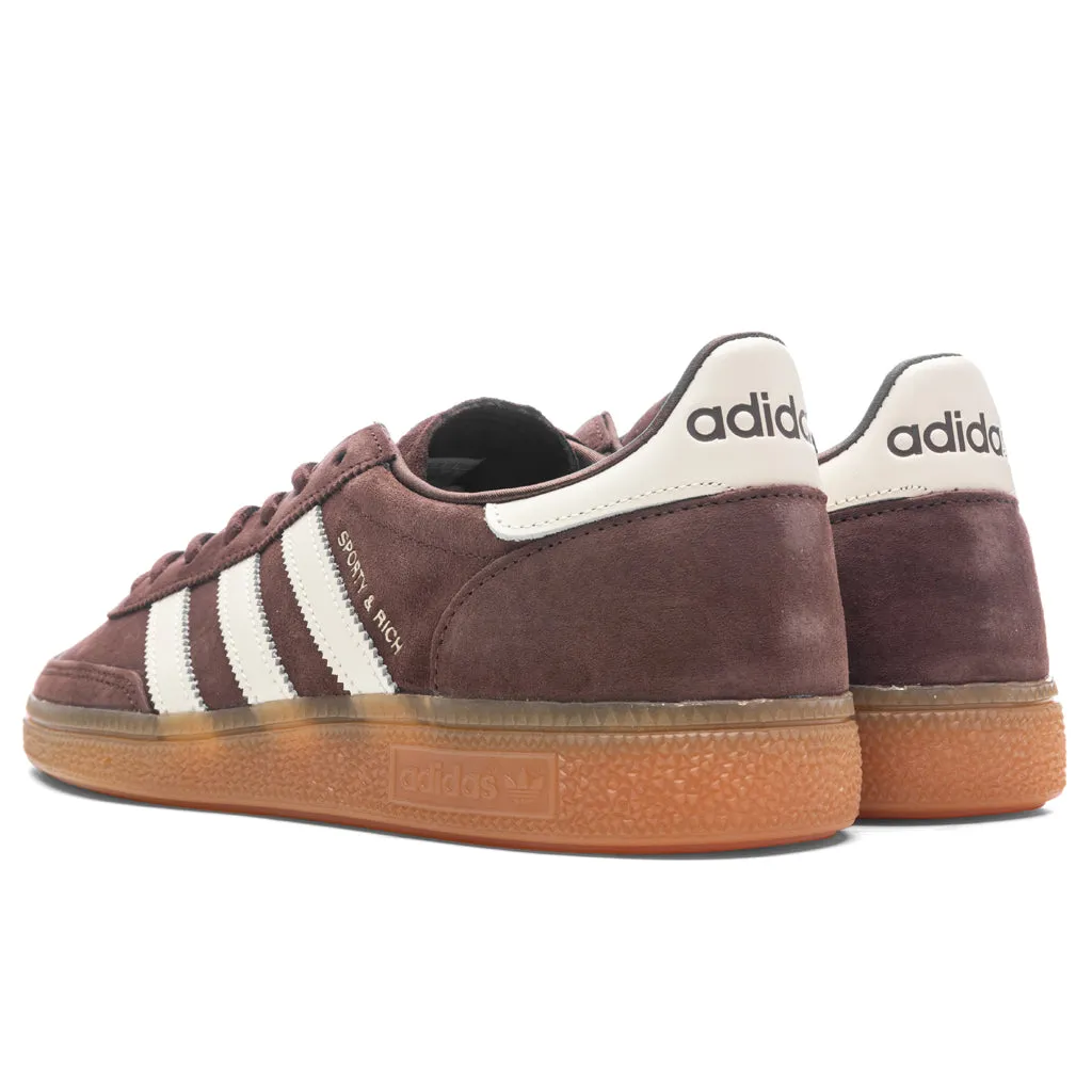 Adidas x Sporty & Rich Handball Spezial - Shadow Brown/Gum/White Tint