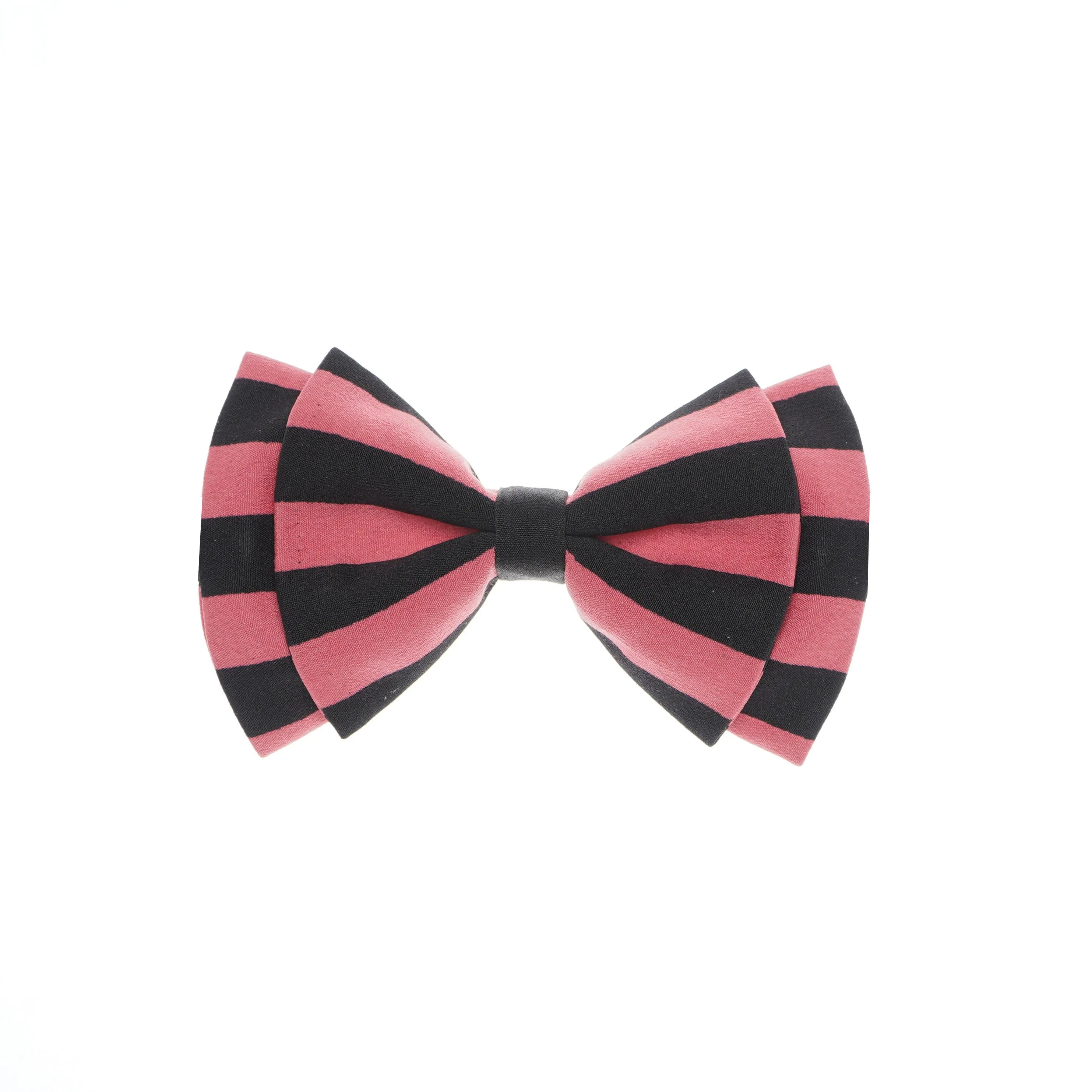 After 8 Pink Striped Bowtie