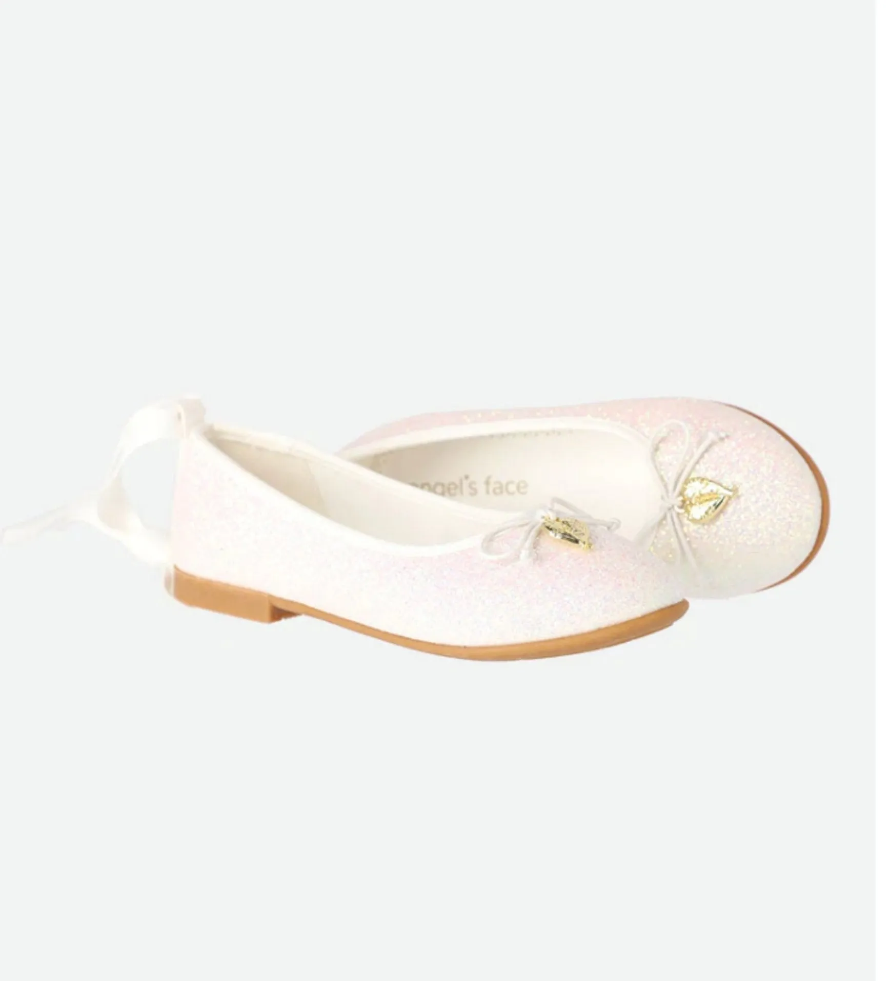 Angel's Face Toddler Girls Lillie White Ice Shoes