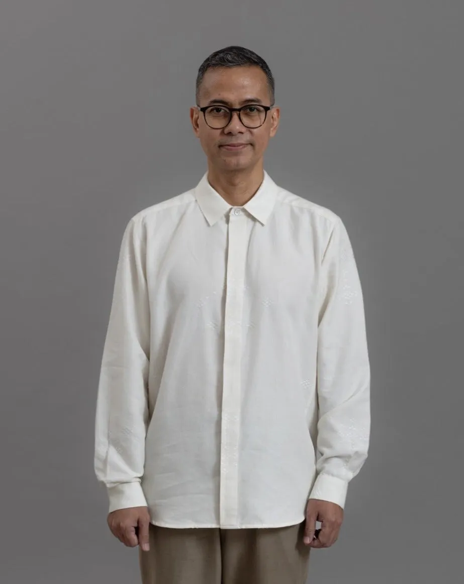 ANGKASA Jacquard - Tailored Shirt (Gender Neutral)