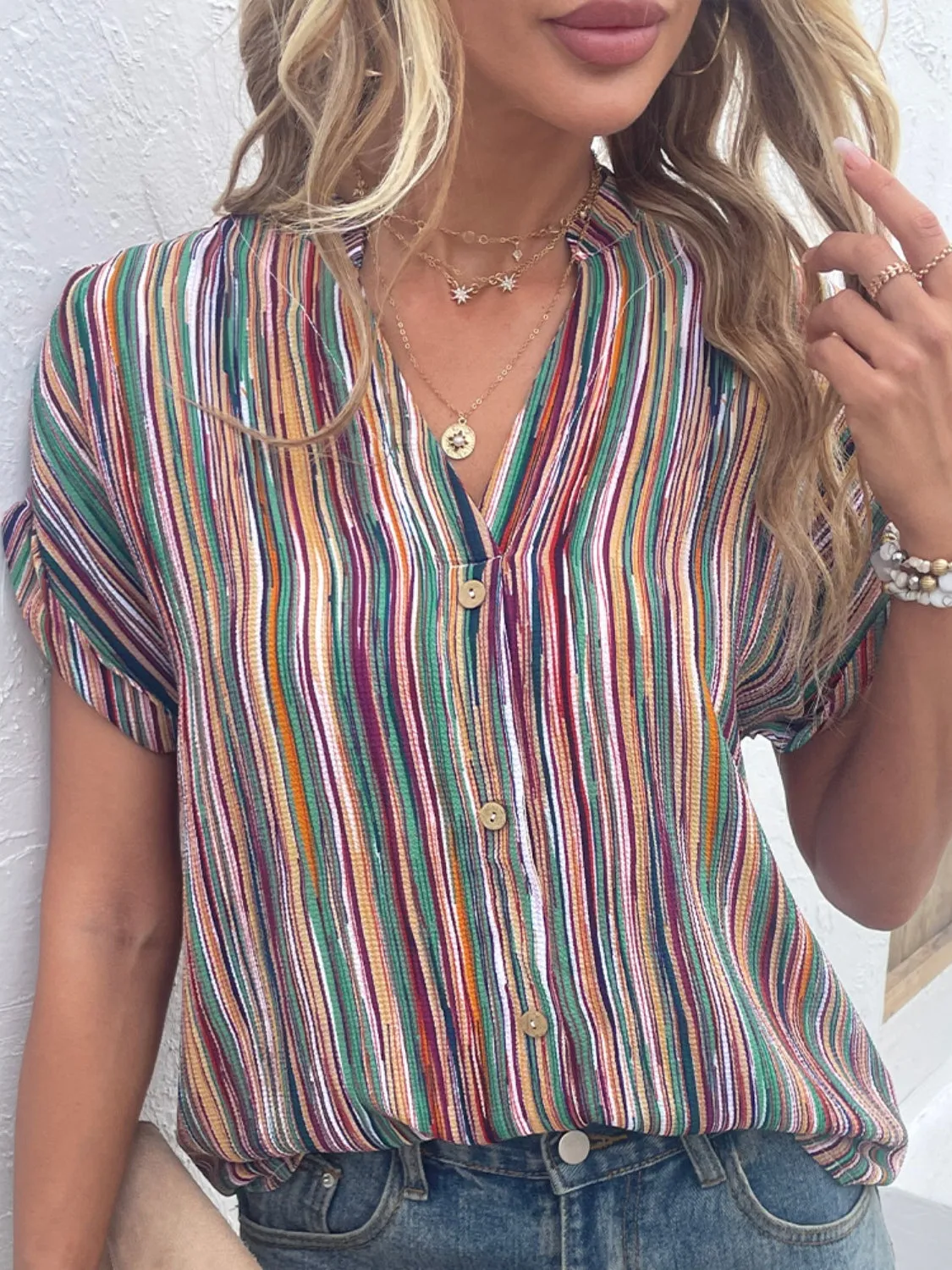 Annessa Striped Top