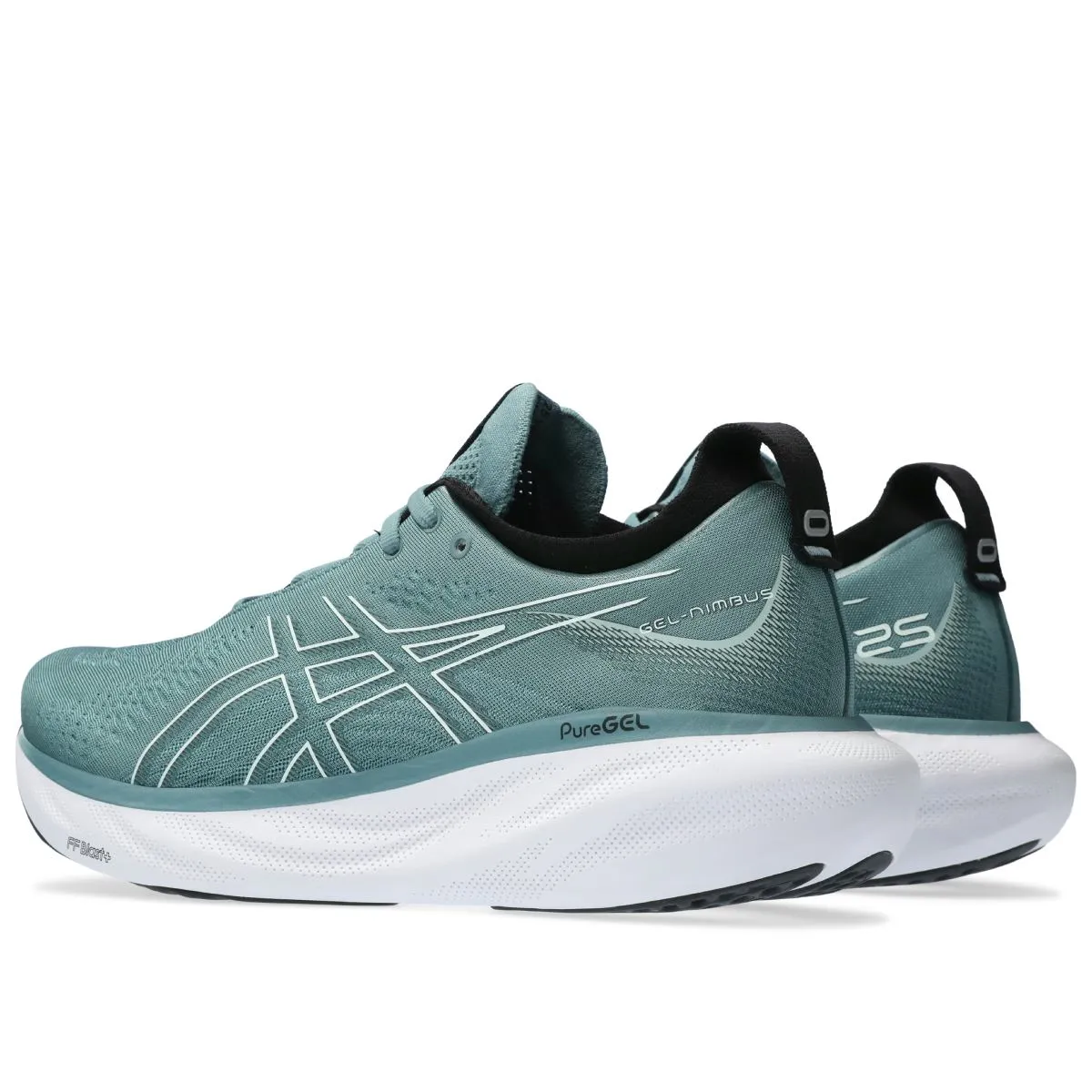 Asics Gel Nimbus 25 Men Foggy Teal Aqua    '  25