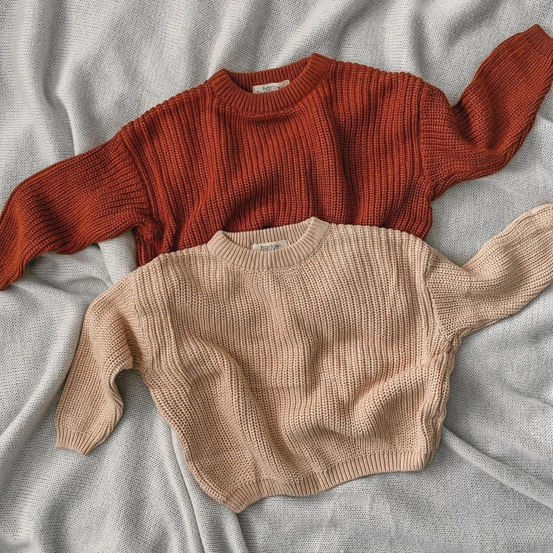 Baby Solid Color Sweater