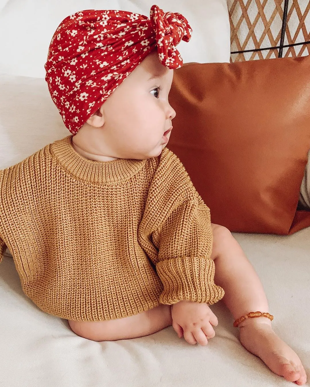 Baby Solid Color Sweater