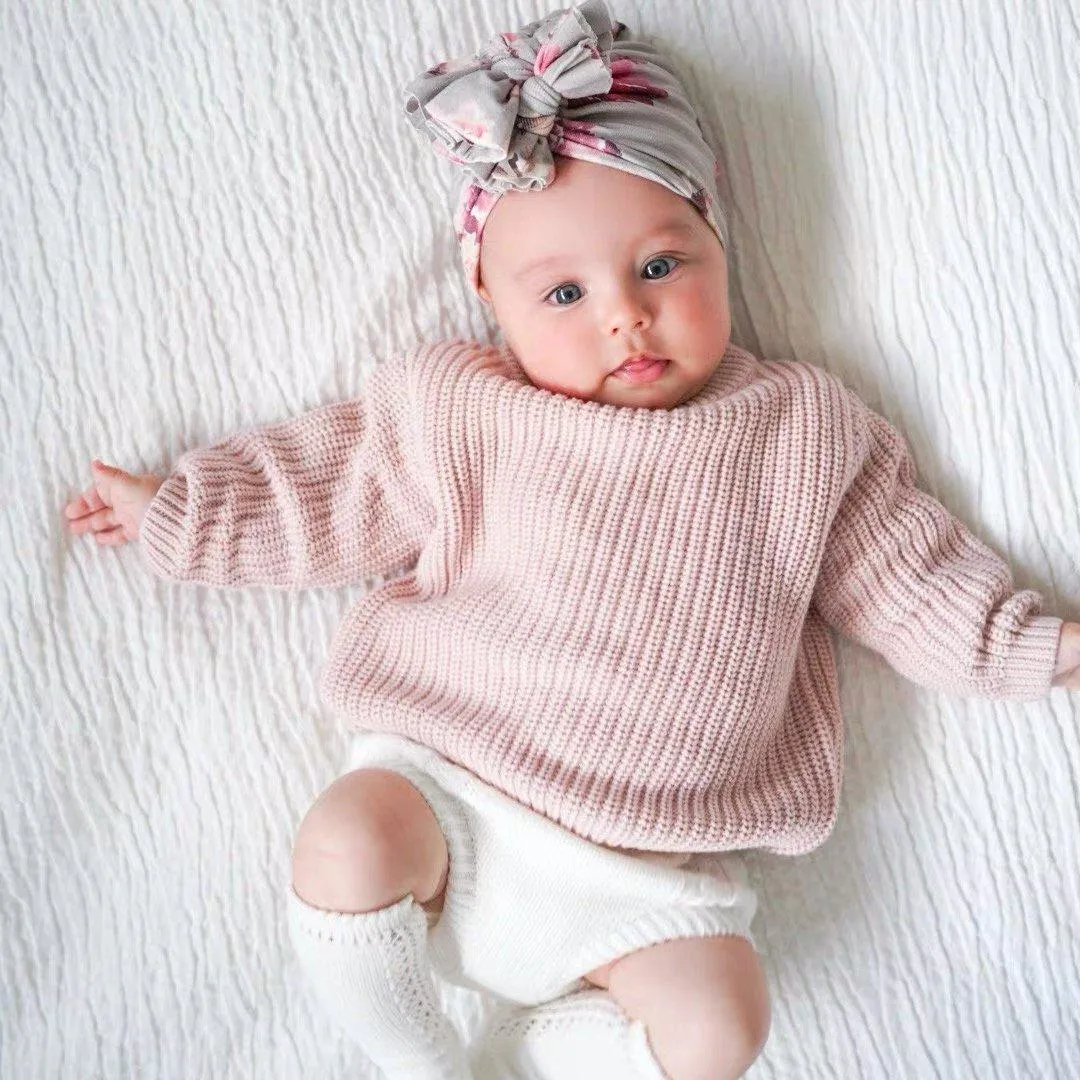 Baby Solid Color Sweater