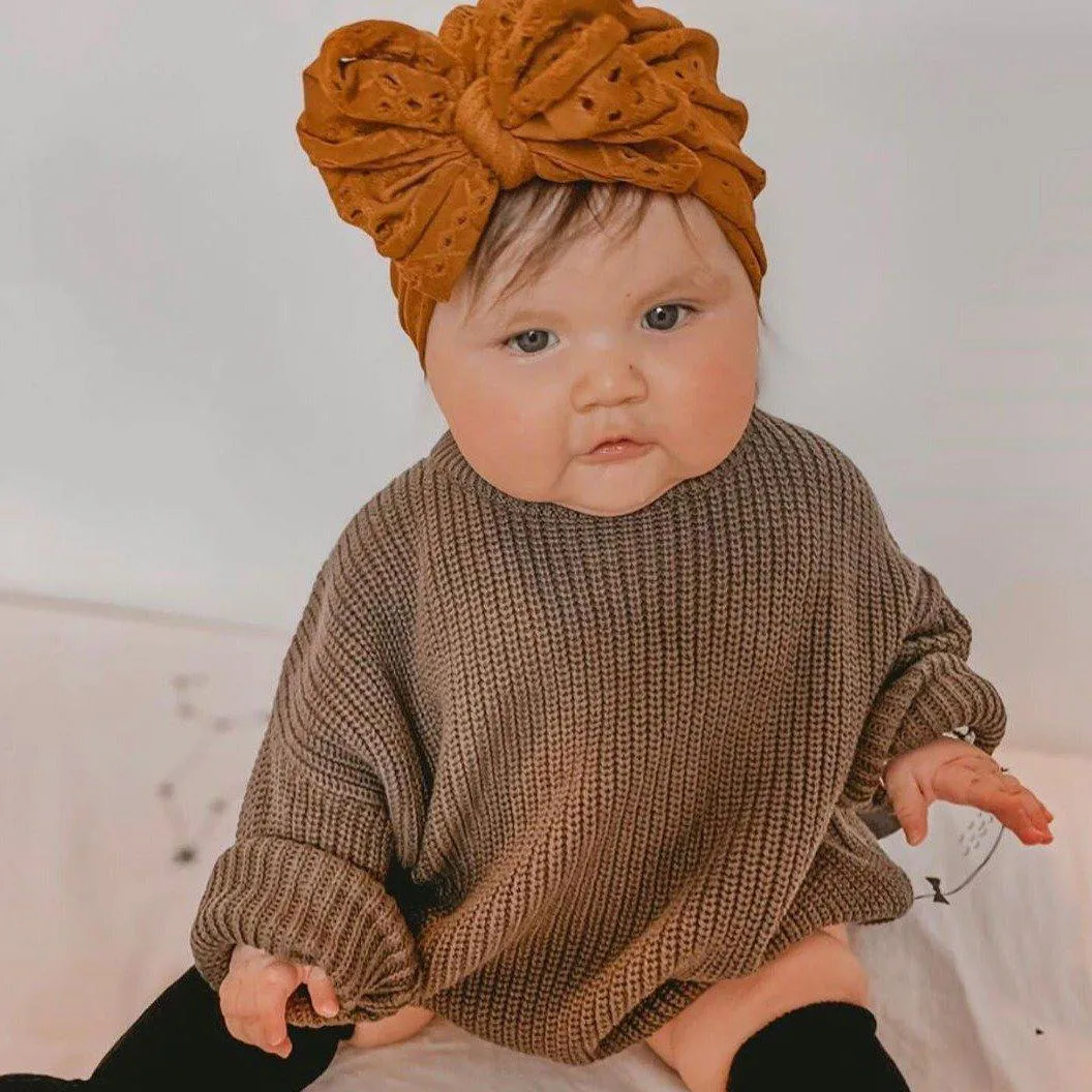 Baby Solid Color Sweater