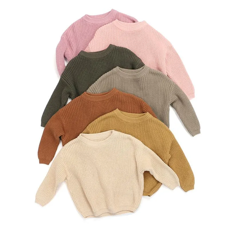 Baby Solid Color Sweater