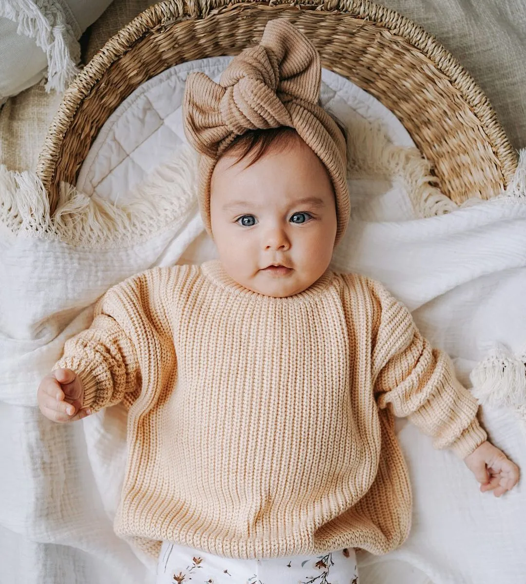 Baby Solid Color Sweater