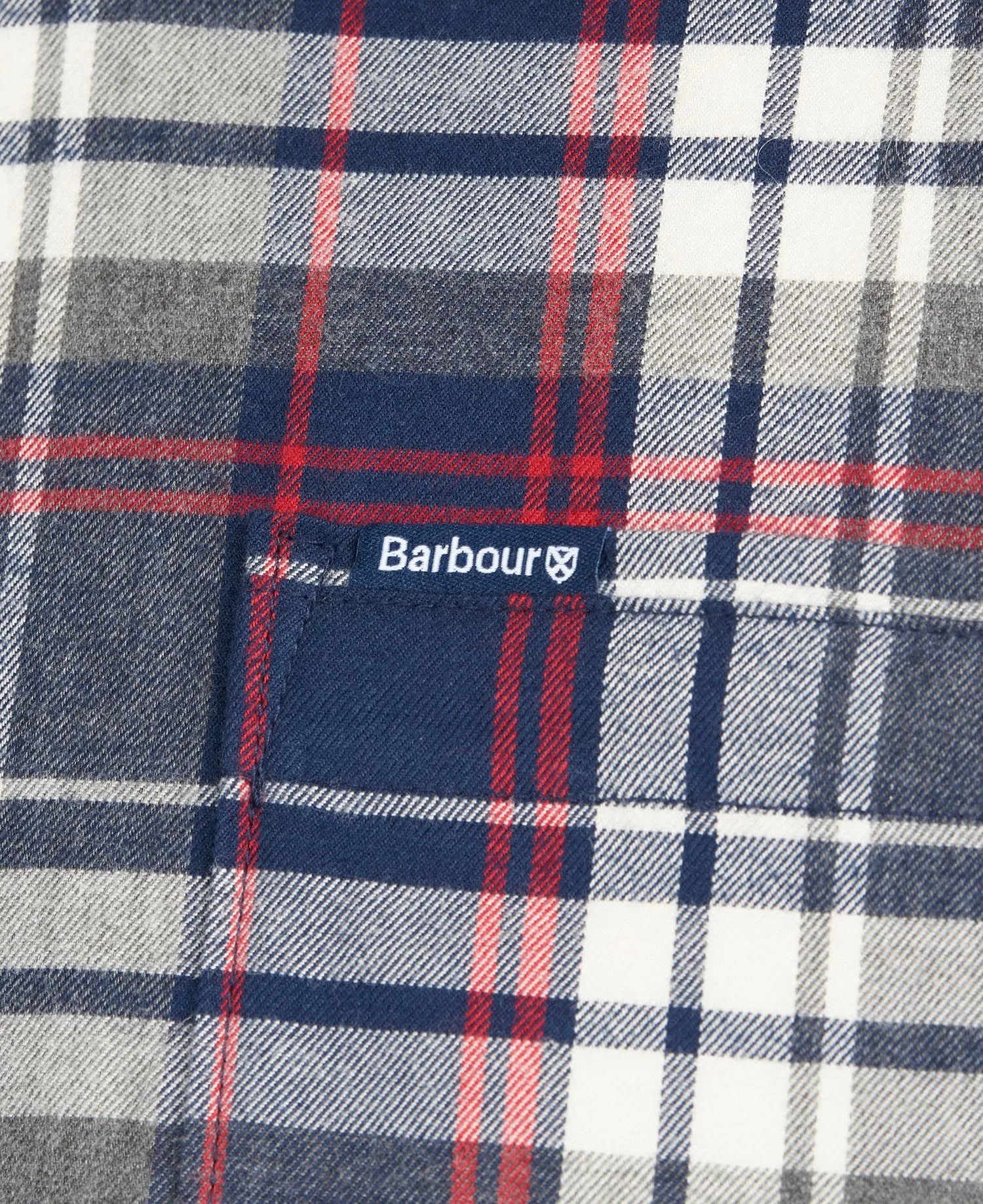 Barbour Crossfell Tailored Shirt - Navy