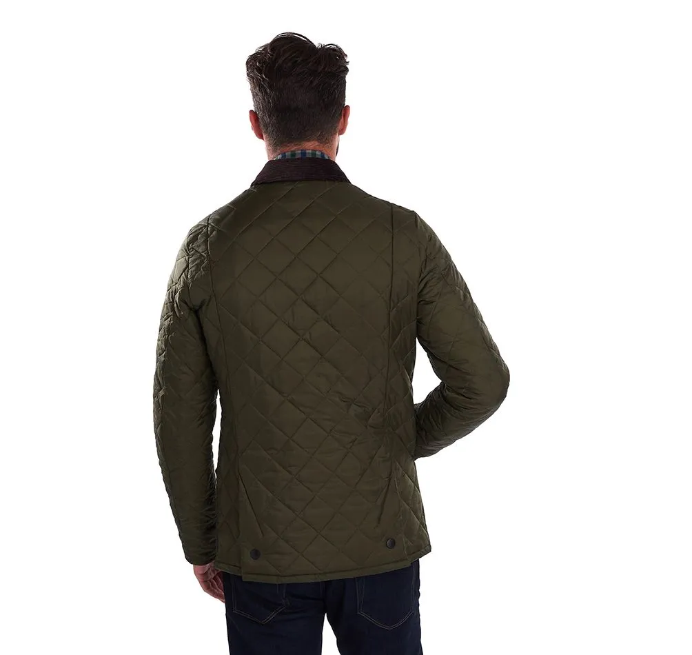 Barbour Men's Hertiage Liddesdale Diamond Quilted Jacket, Tailored Fit