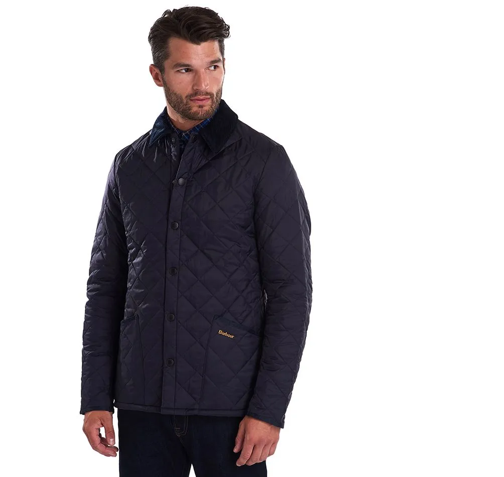 Barbour Men's Hertiage Liddesdale Diamond Quilted Jacket, Tailored Fit