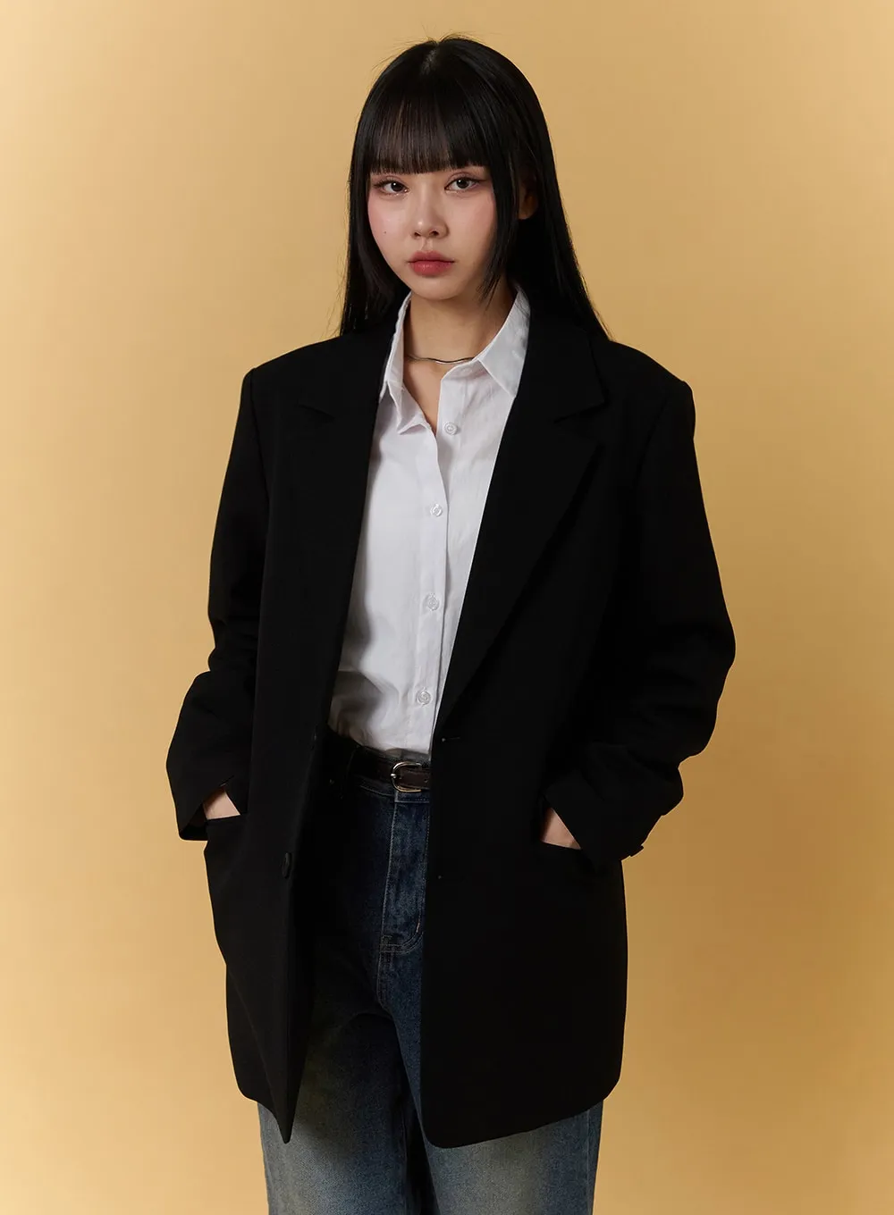 Basic Tailored Jacket (UNISEX) CJ404