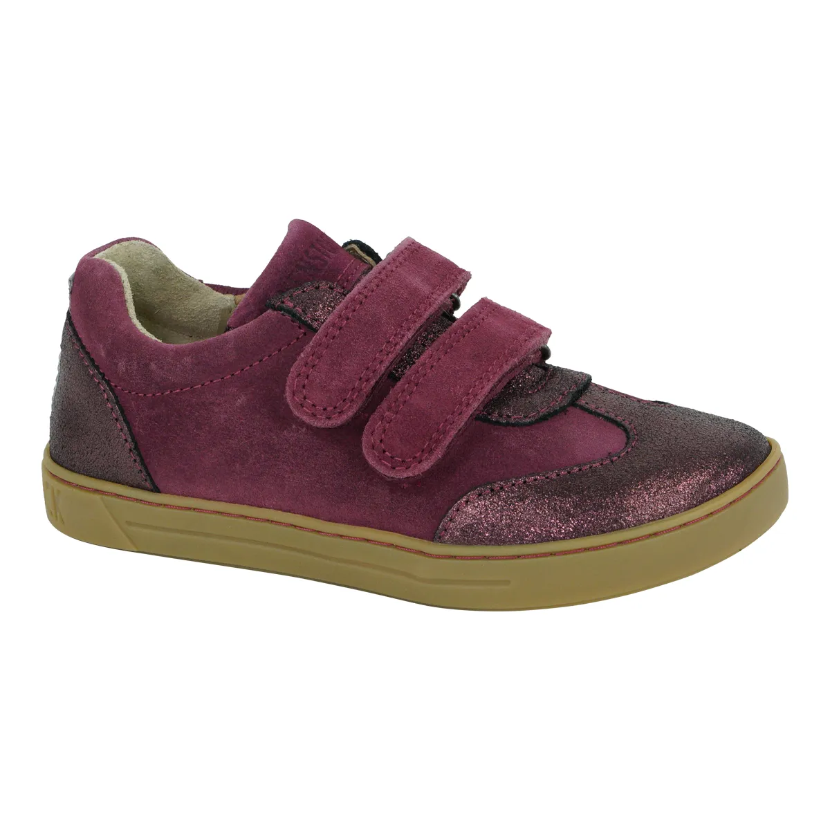 Birkenstock Kids' Davao Shoes Suede Leather Plum 30