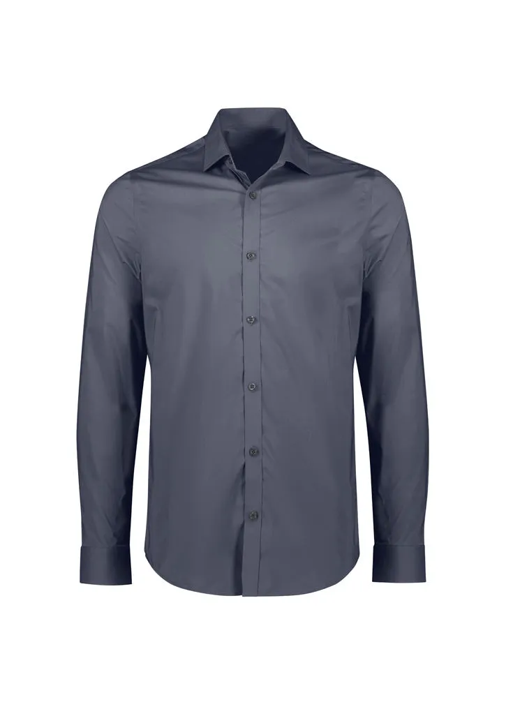 Biz Collection Mens Mason Tailored L/S Shirt (S335ML)-Clearance