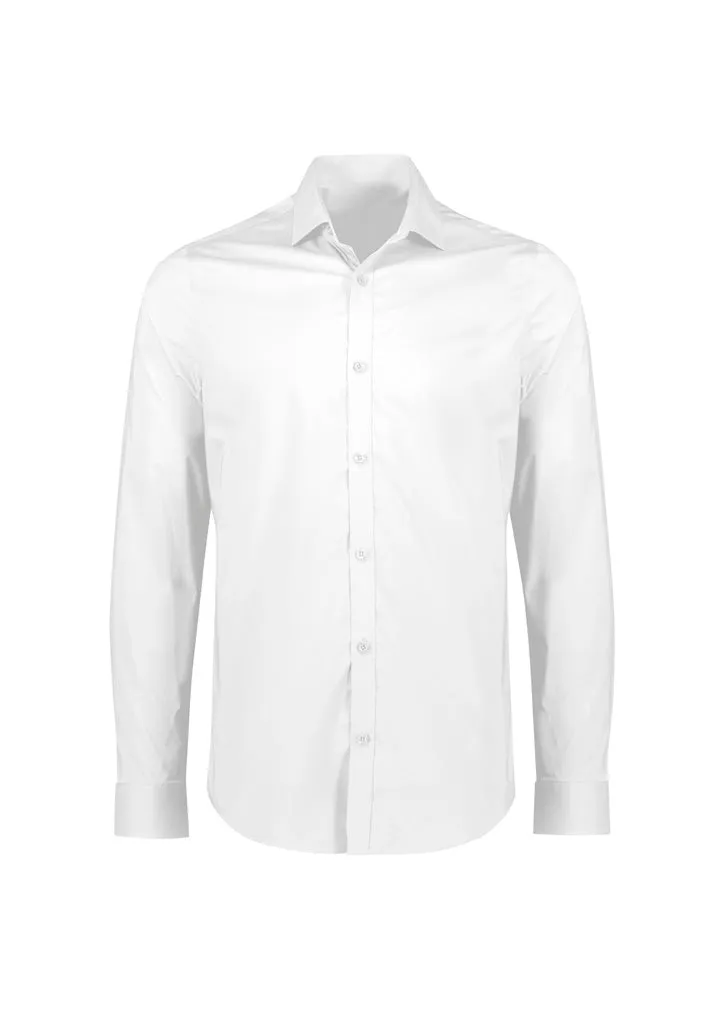 Biz Collection Mens Mason Tailored L/S Shirt (S335ML)-Clearance