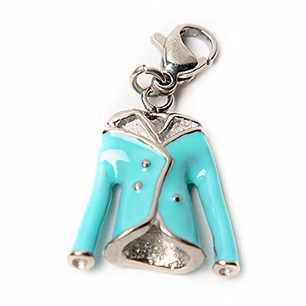 Blue Sweater Charm