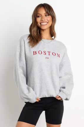 Boston Sweater - Grey