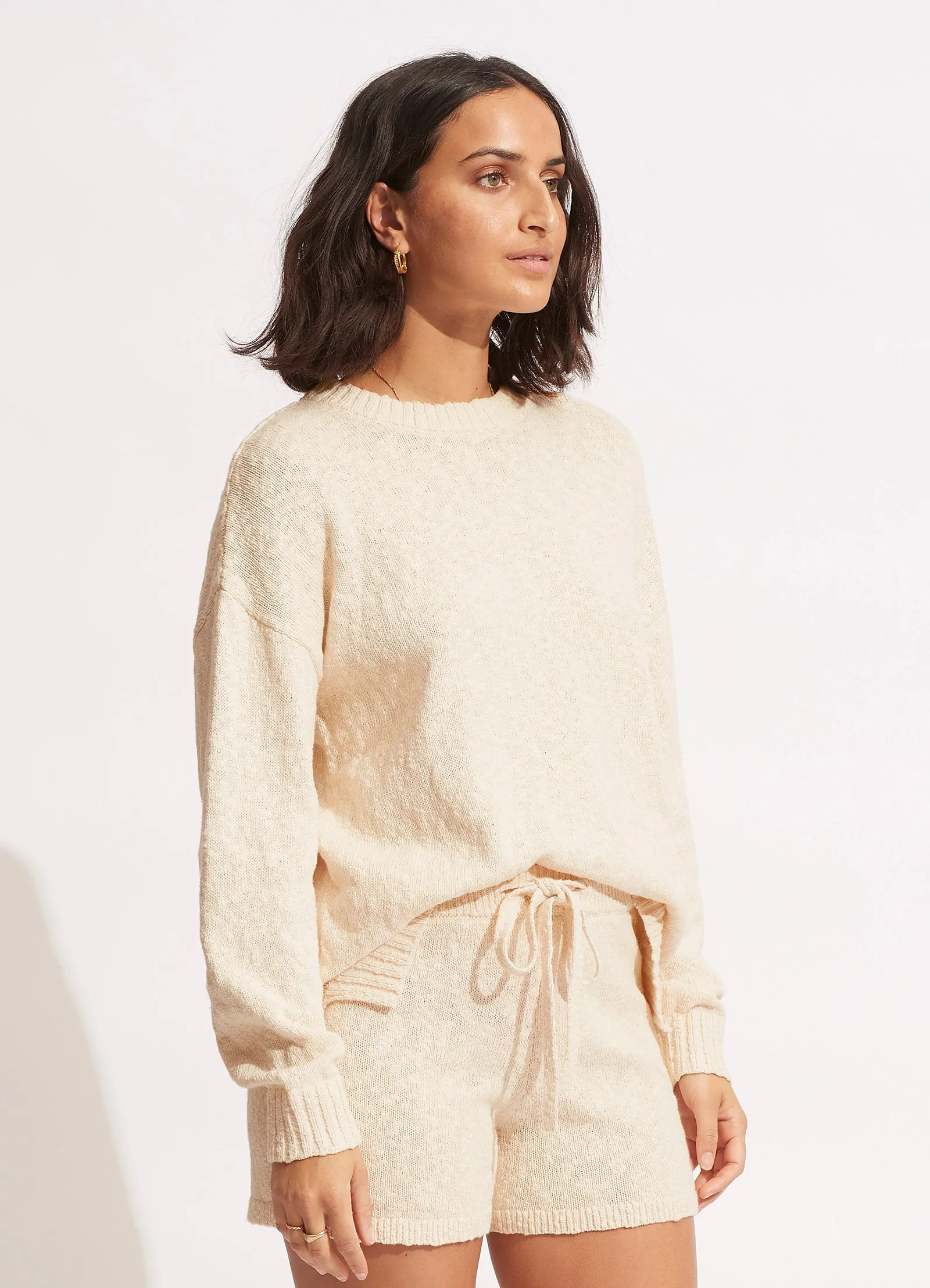 Boucle Sweater - Sand