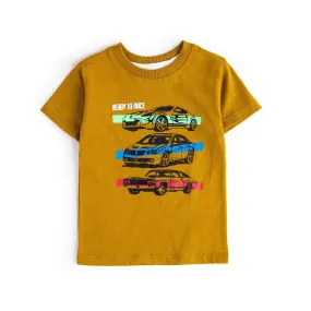 BOY'S SPORTY GRAPHIC TEE SHIRT