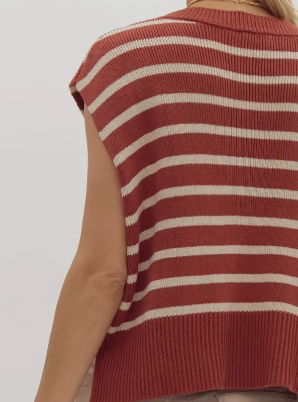 Brick Striped Top