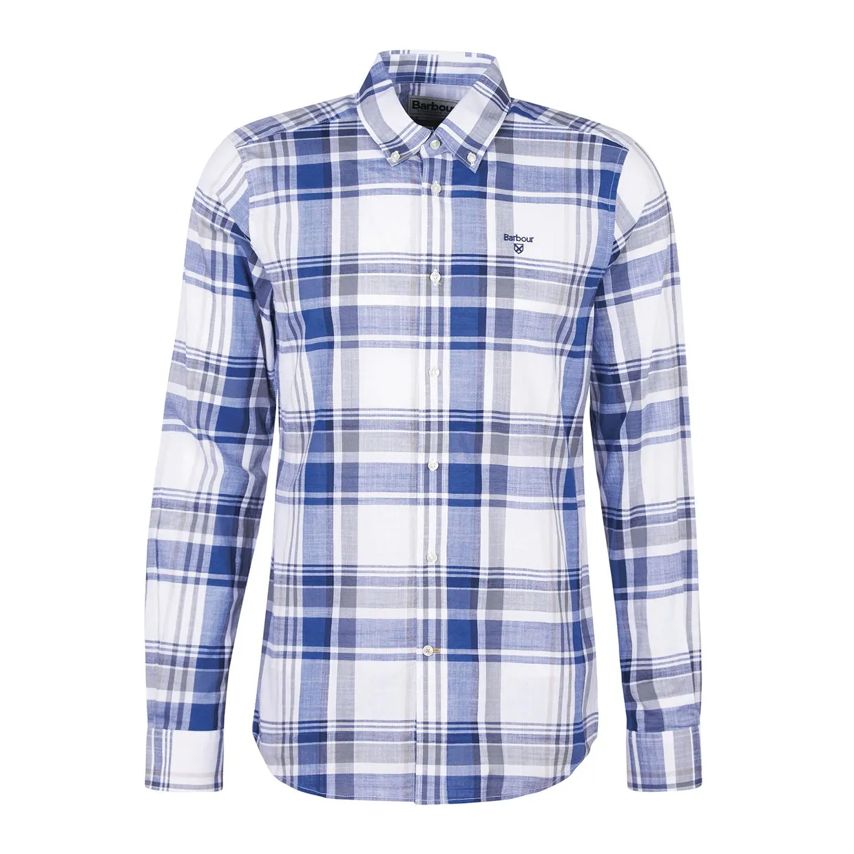 Camicia Barbour Kidd Tailored Blu / Bianco