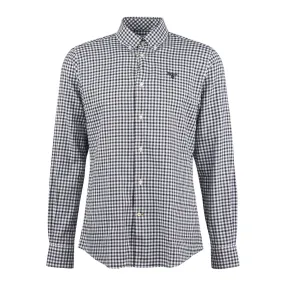 Camicia Barbour Uomo Finkle Tailored Shirt Grigio Multicolor