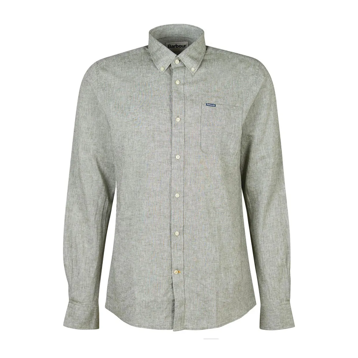 Camicia Uomo Barbour Nelson Tailored Verde