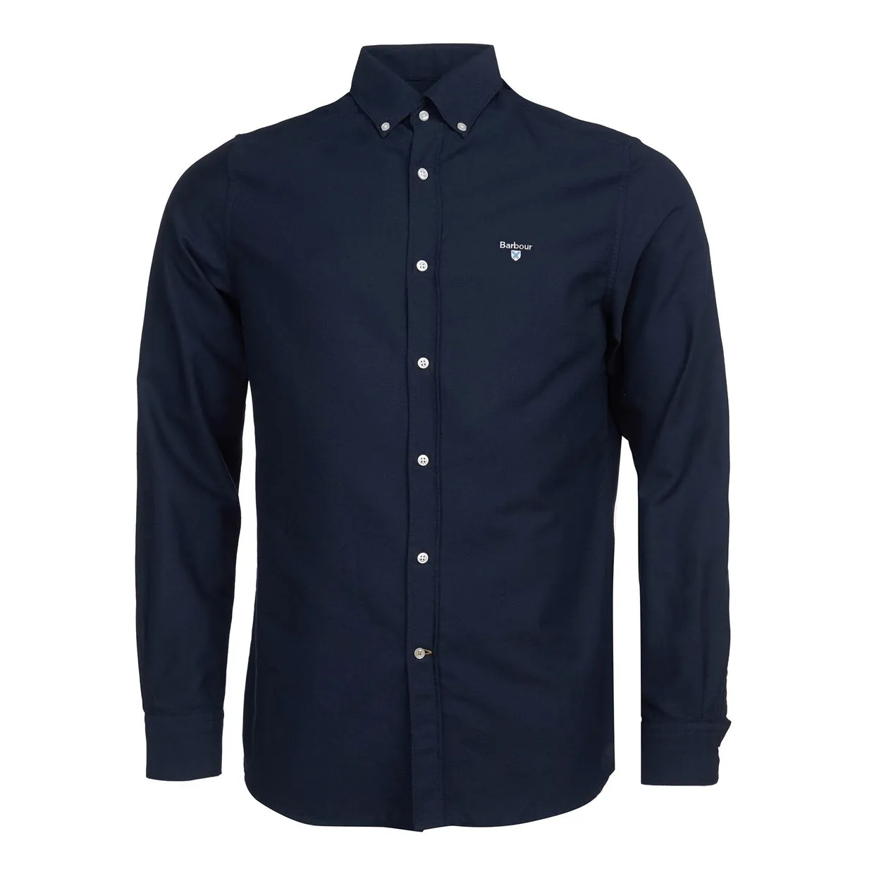 Camicia Uomo Barbour Oxford 3 Tailored Blu