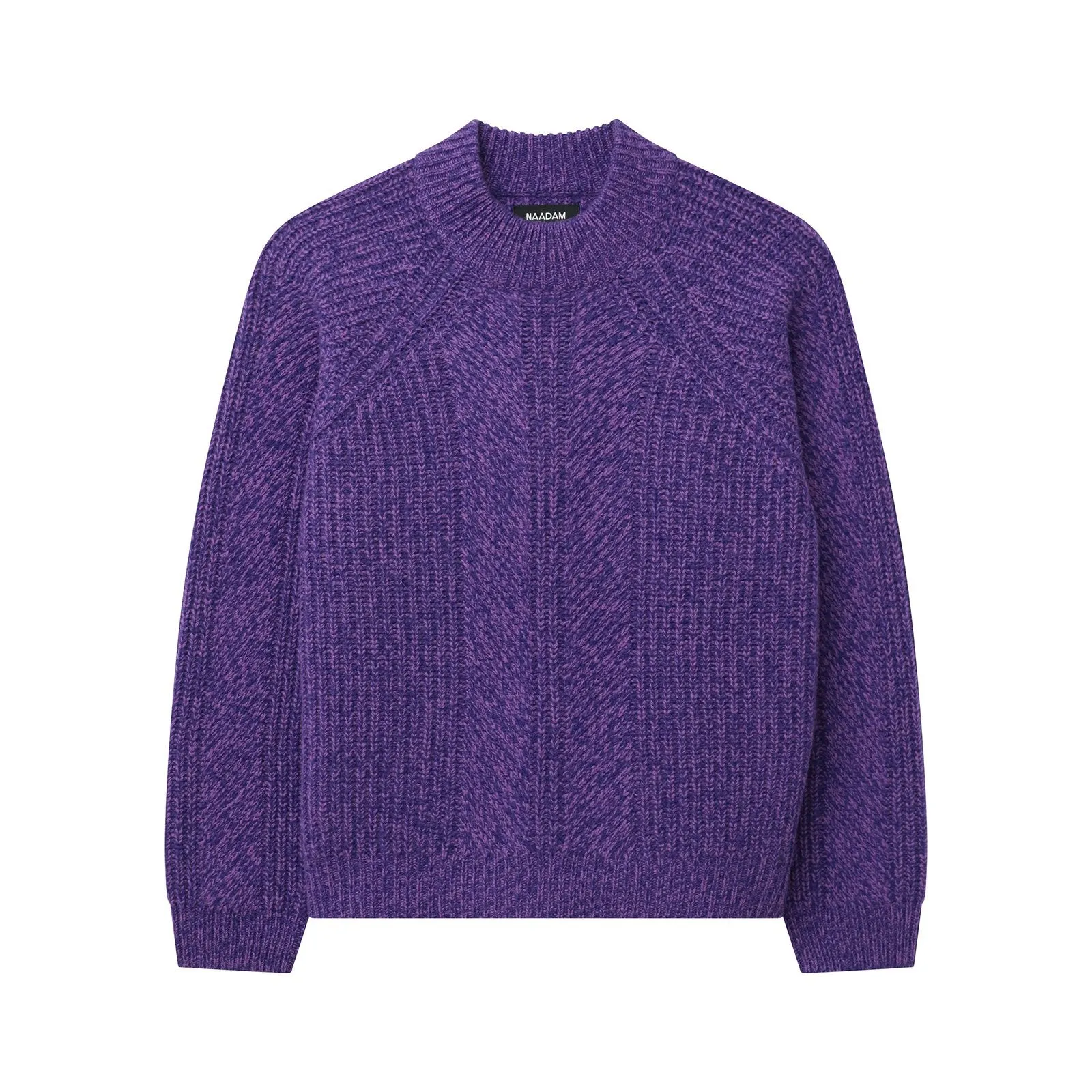 Cashmino Textured Crewneck Sweater