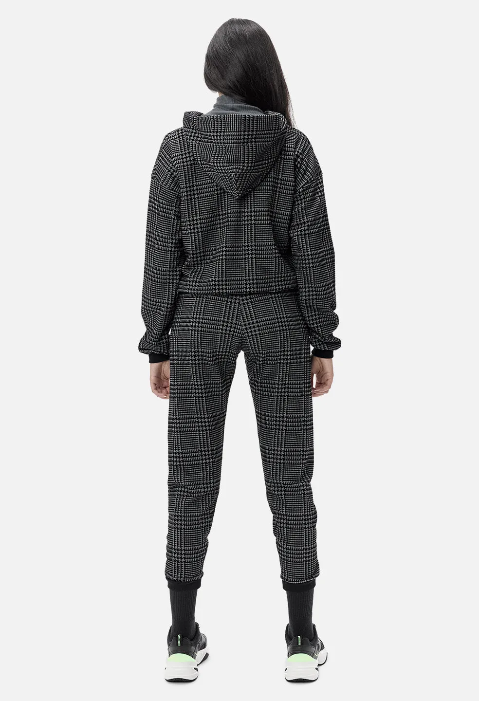 Cofer Hoodie / Houndstooth Charcoal