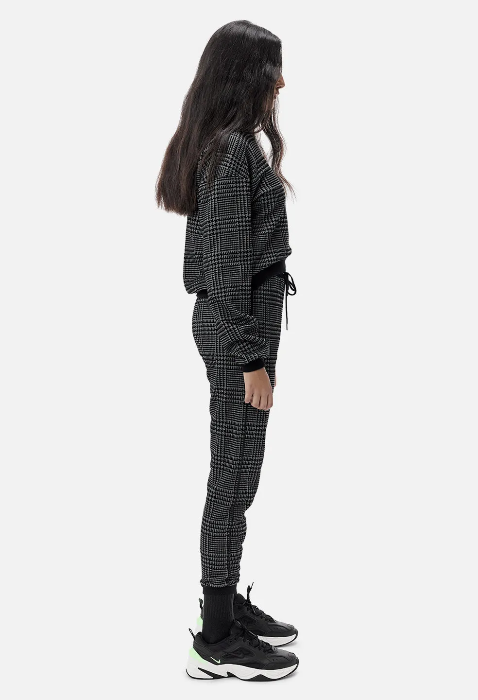 Cofer Hoodie / Houndstooth Charcoal