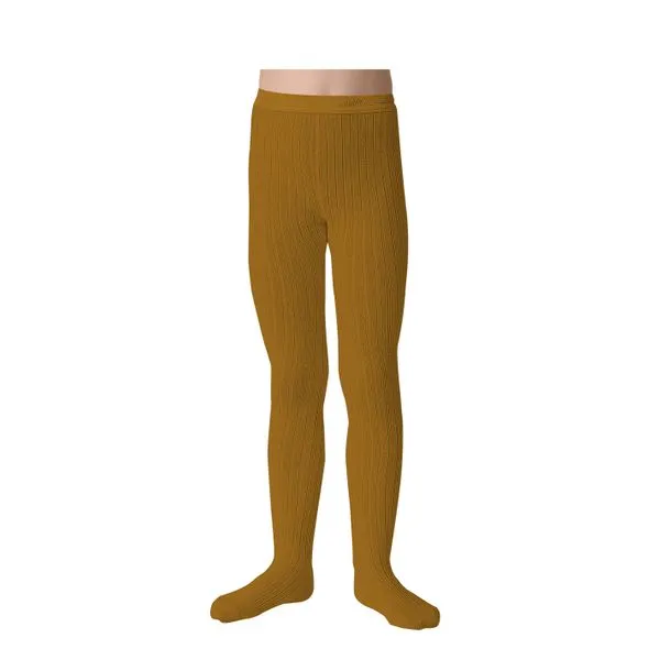 Collegien Ribbed Tight - mustard