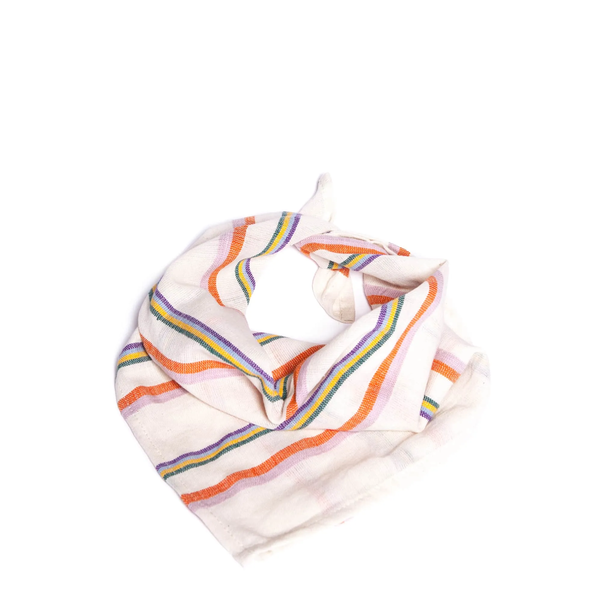 Colourful Striped Cotton Bandana