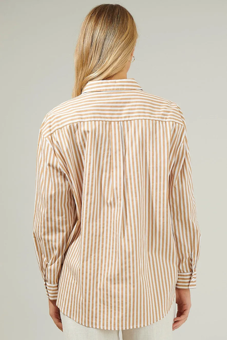 Dream State Striped Top