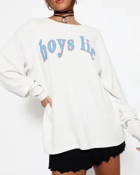 Electric Love Thermal Boyfriend Longsleeve