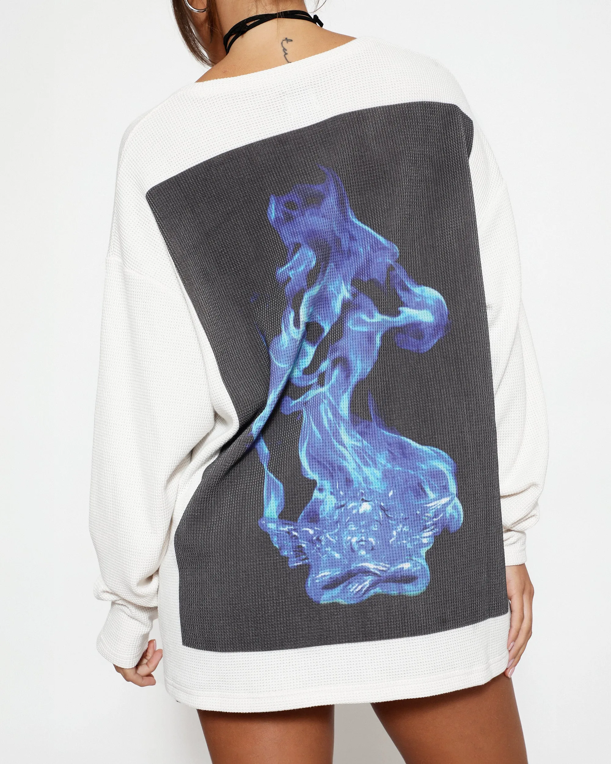 Electric Love Thermal Boyfriend Longsleeve