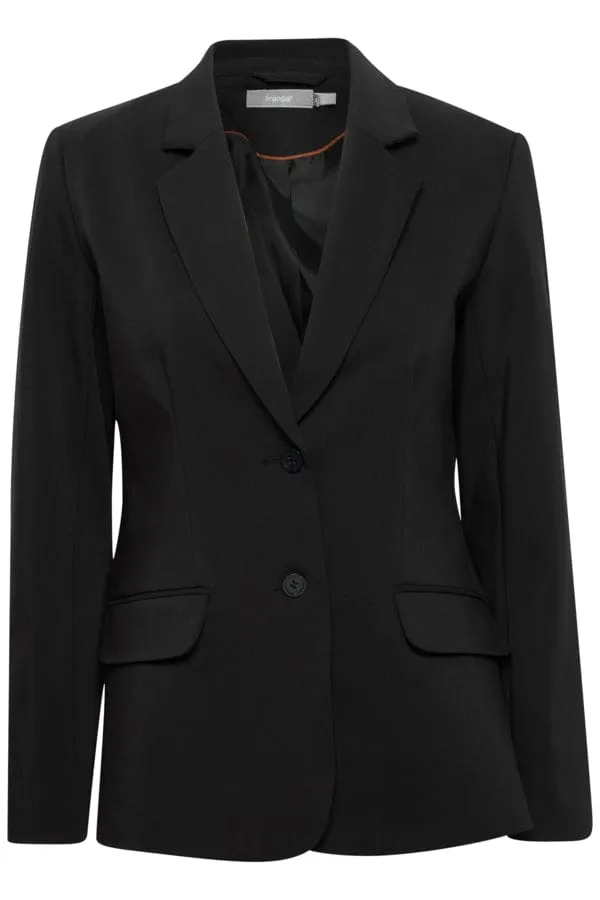 Fransa Tailored Blazer Black