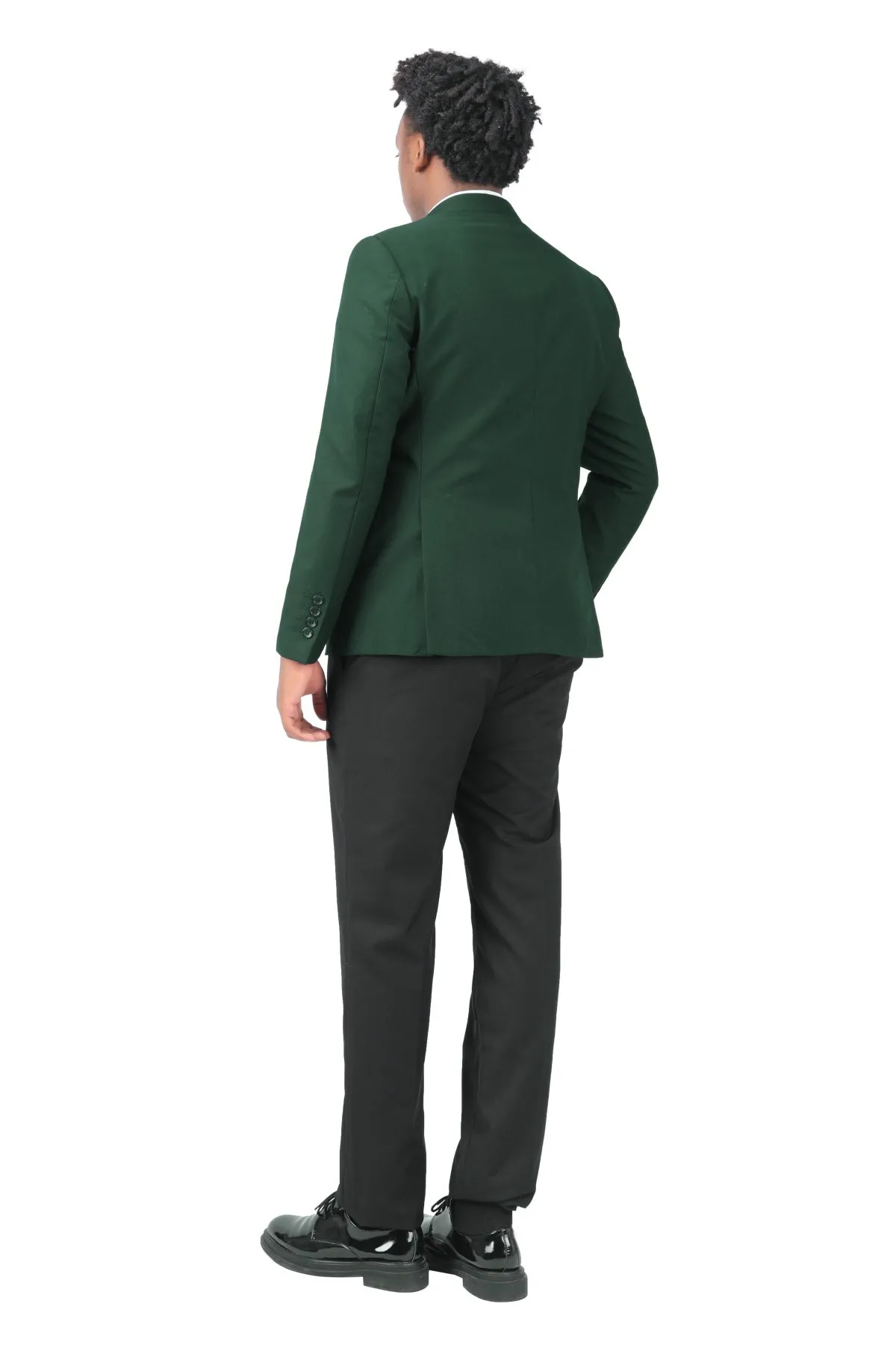 Green Stylish Blazer One Button Casual Blazer