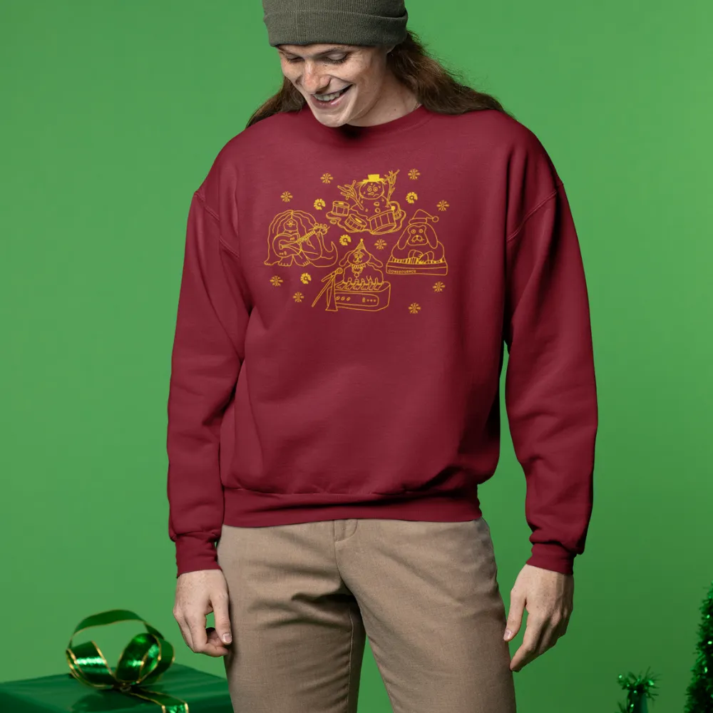 Holiday Sweater Maroon