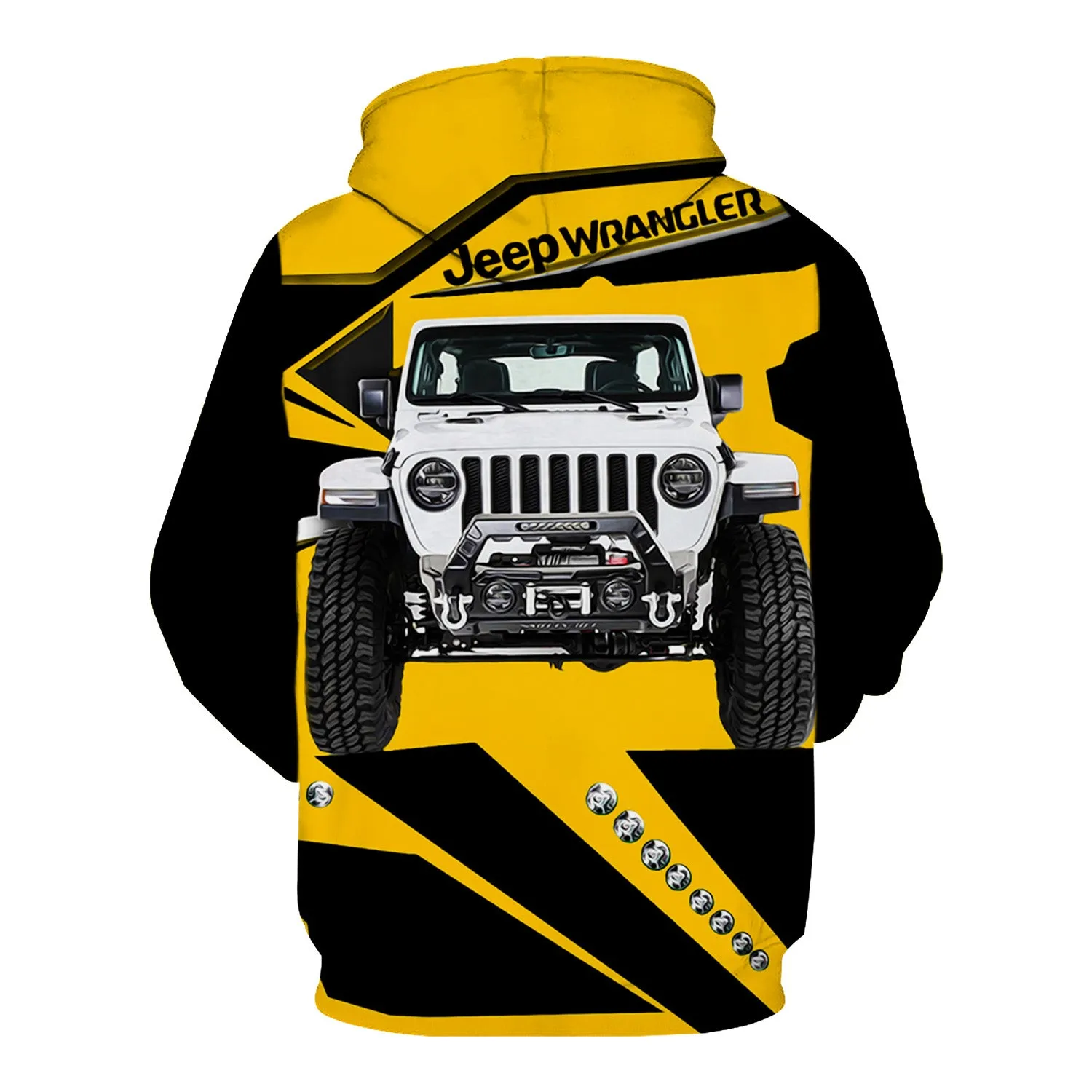 Jeep Wrangler Yellow -  Hoodie