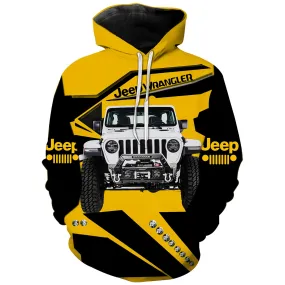 Jeep Wrangler Yellow -  Hoodie