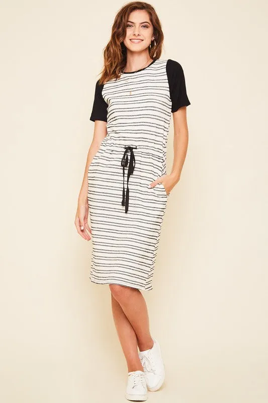 Leana Sporty Midi Dress