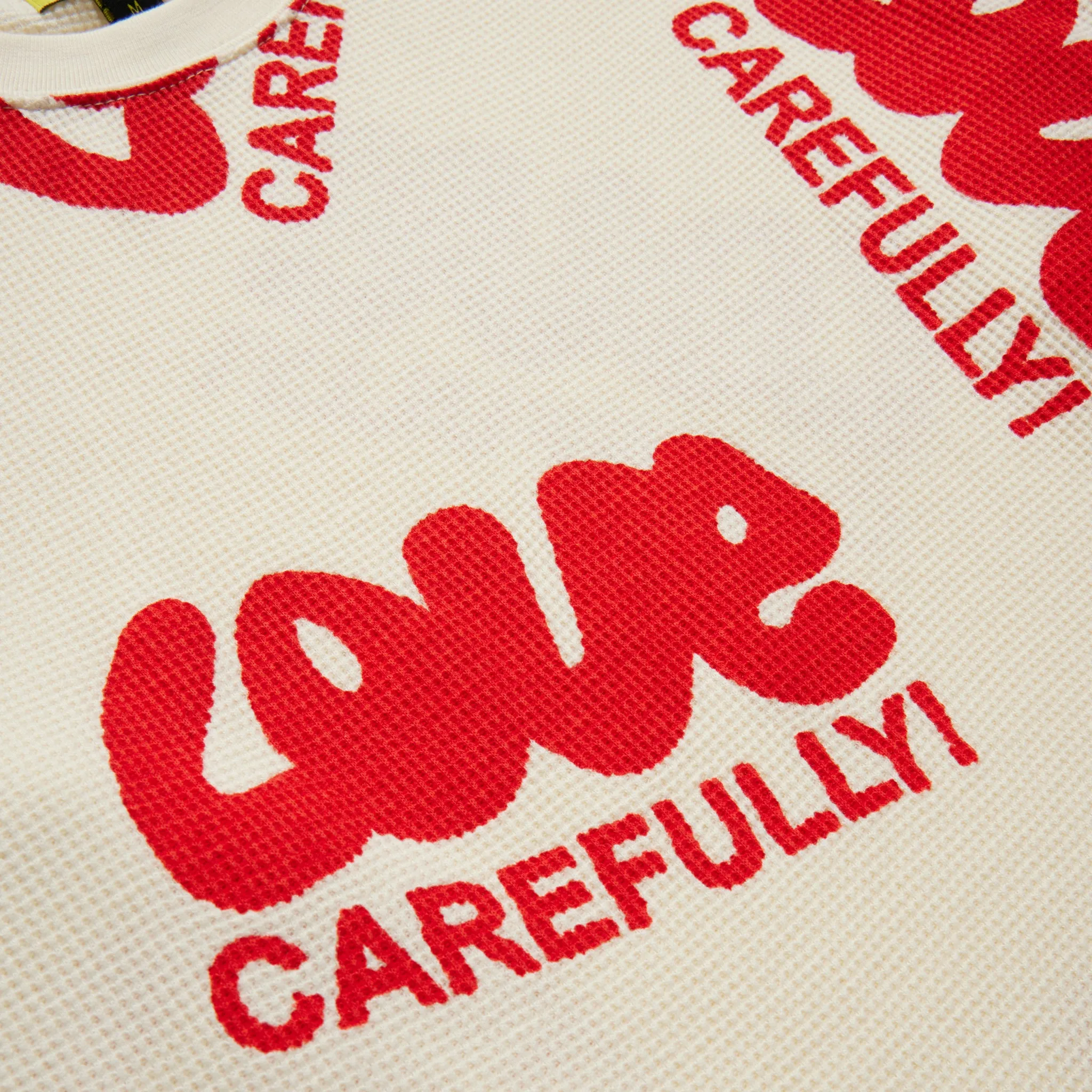 LOVE CAREFULLY THERMAL TEE