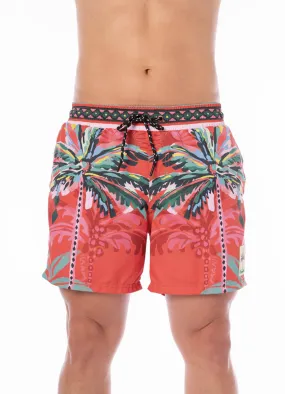 Maaji Flame Palms Sailor Sporty Shorts